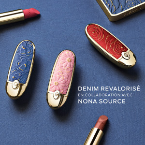 Rouge G Blooming Denim - Das Schmucketui mit Doppelspiegel - Limitierte Edition Rouge G Blooming Denim - Das Schmucketui mit Doppelspiegel - Limitierte Edition